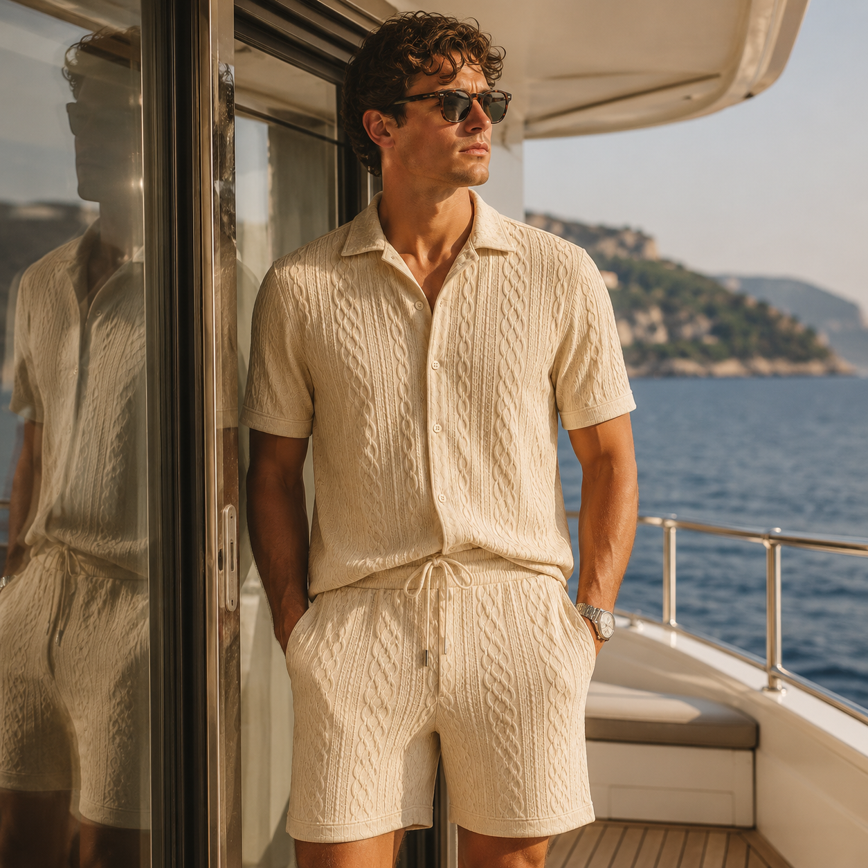 Luxus-Sommer-Set - Beige