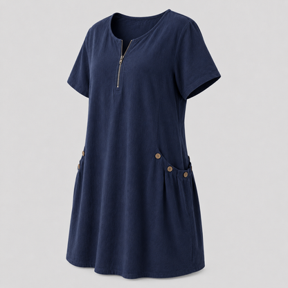 Sommerkleid für jeden Tag - Marineblau