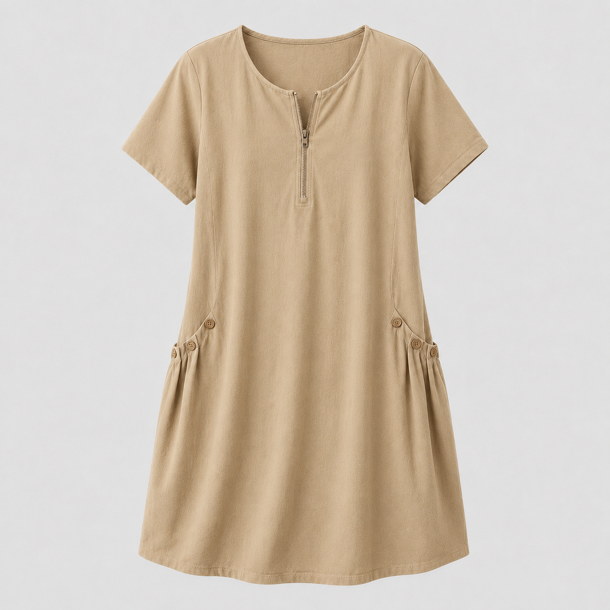 Sommerkleid für jeden Tag - Beige