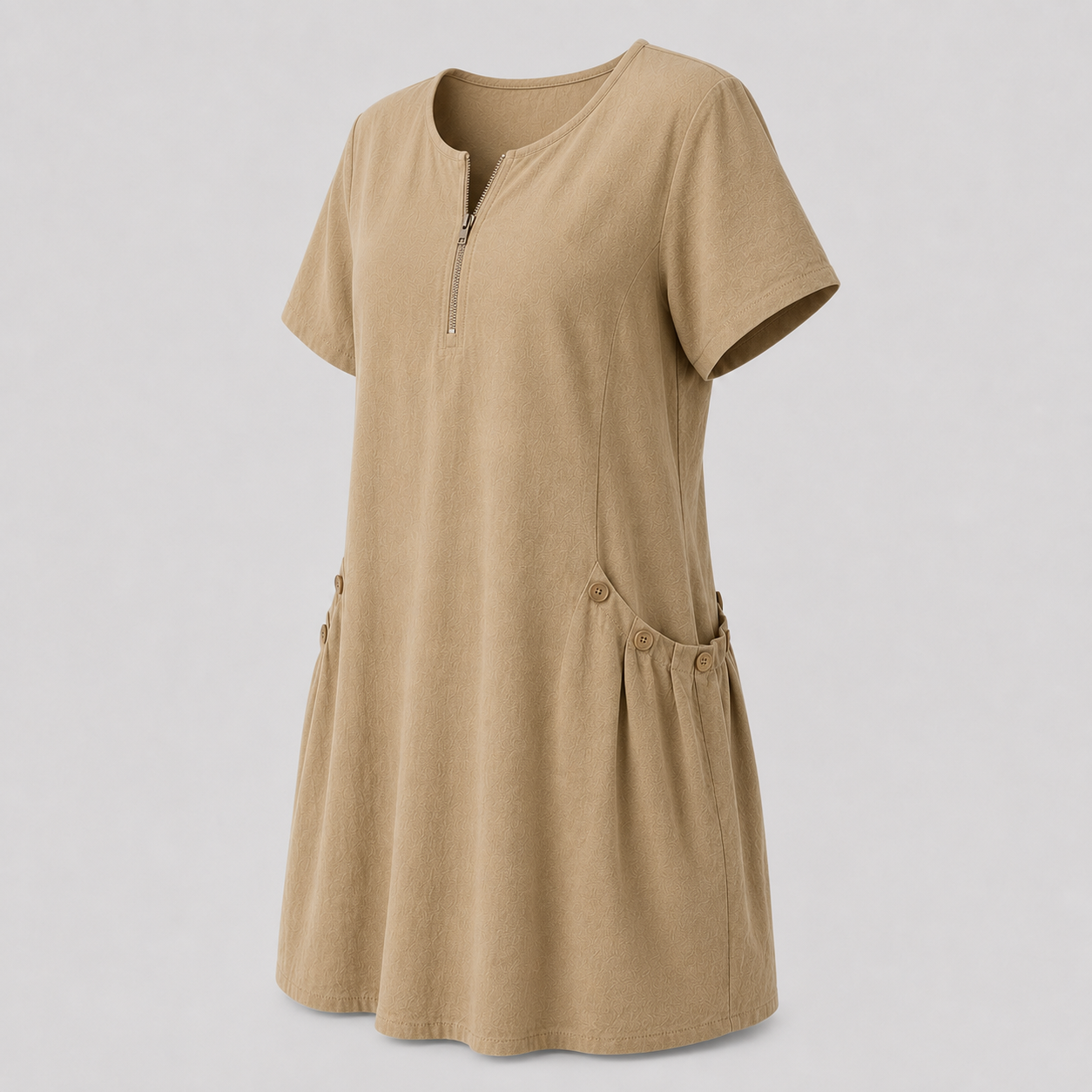 Sommerkleid für jeden Tag - Beige